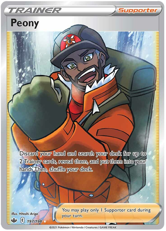 Peony (197/198) [Sword & Shield: Chilling Reign] | Odin's Place
