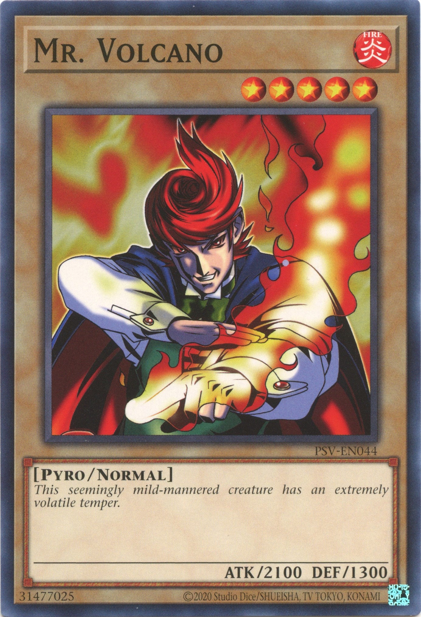 Mr. Volcano (25th Anniversary) [PSV-EN044] Common | Odin's Place