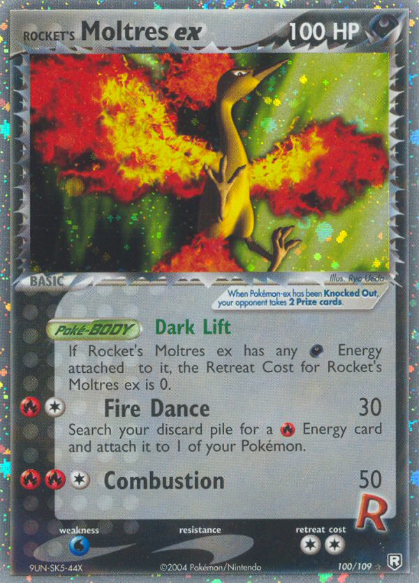 Rocket's Moltres ex (100/109) [EX: Team Rocket Returns] | Odin's Place