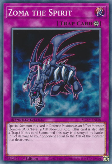 Zoma the Spirit [SGX3-ENI38] Common | Odin's Place