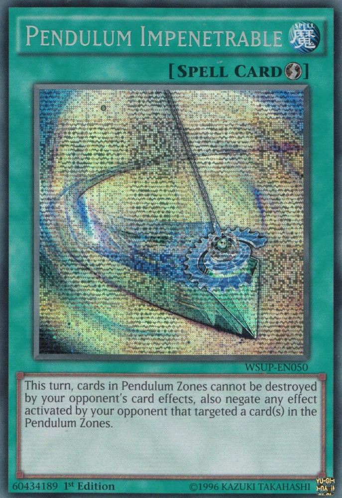 Pendulum Impenetrable [WSUP-EN050] Secret Rare | Odin's Place