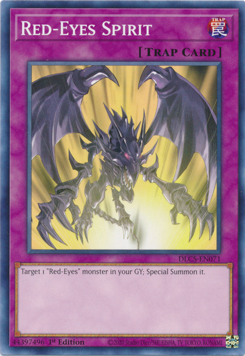 Red-Eyes Spirit [DLCS-EN071] Common | Odin's Place
