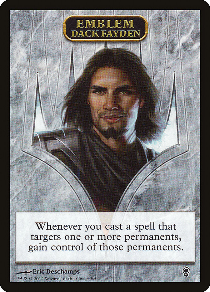 Dack Fayden Emblem (9) [Conspiracy Tokens] | Odin's Place