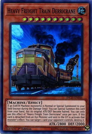 Heavy Freight Train Derricrane [INCH-EN046] Super Rare | Odin's Place