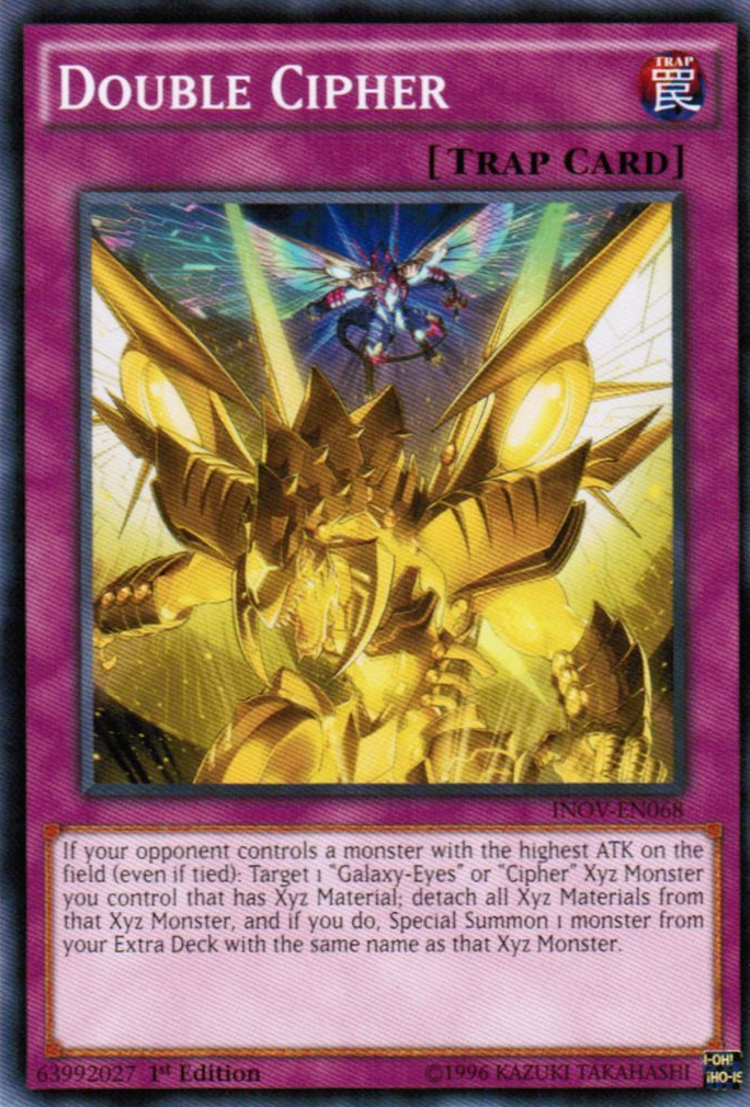 Double Cipher [INOV-EN068] Common | Odin's Place