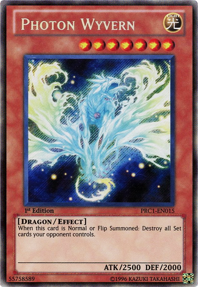 Photon Wyvern [PRC1-EN015] Secret Rare | Odin's Place