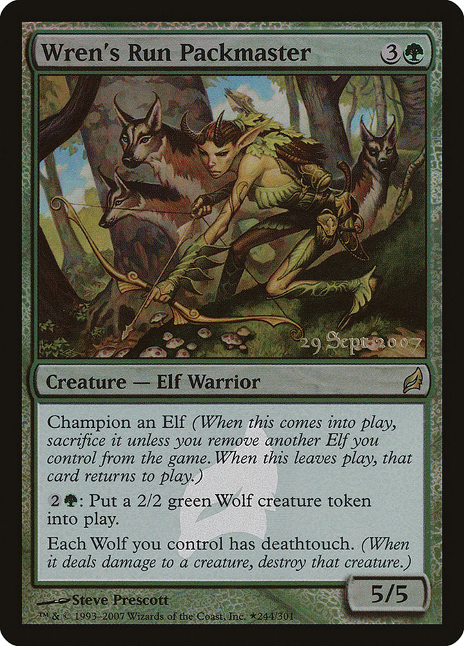 Wren's Run Packmaster (244) [Lorwyn Promos] | Odin's Place