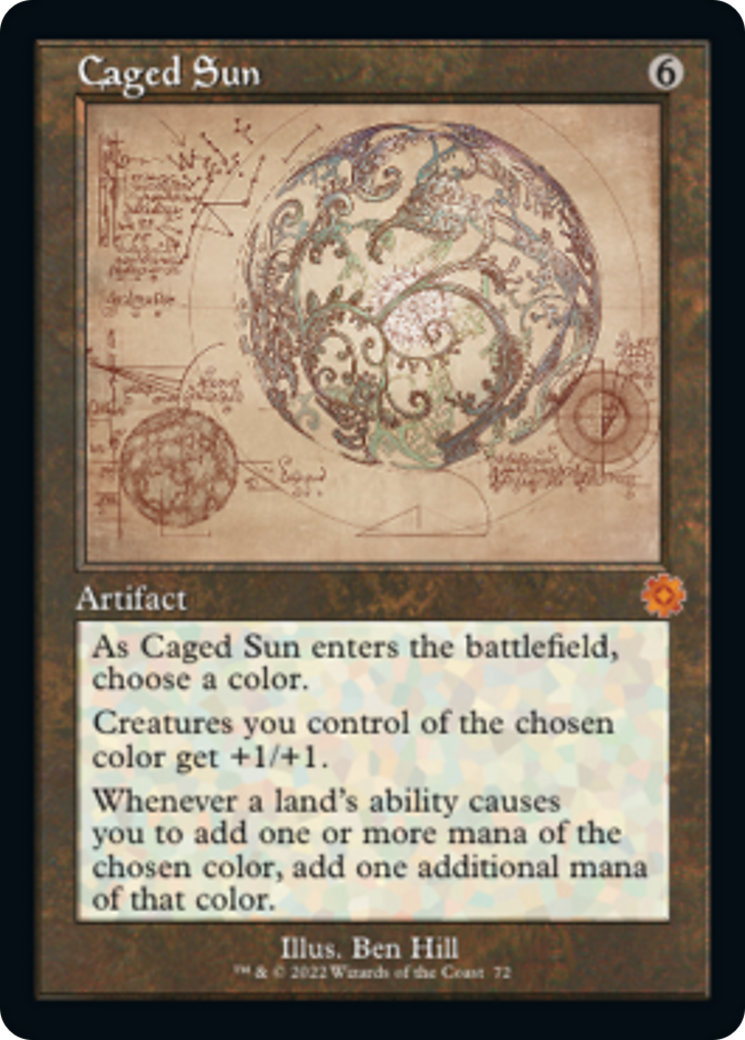 Caged Sun (Retro Schematic) [The Brothers' War Retro Artifacts] | Odin's Place