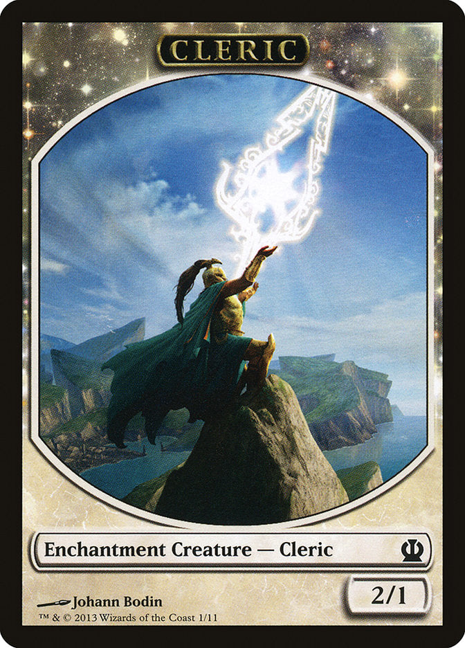Cleric Token (1) [Theros Tokens] | Odin's Place