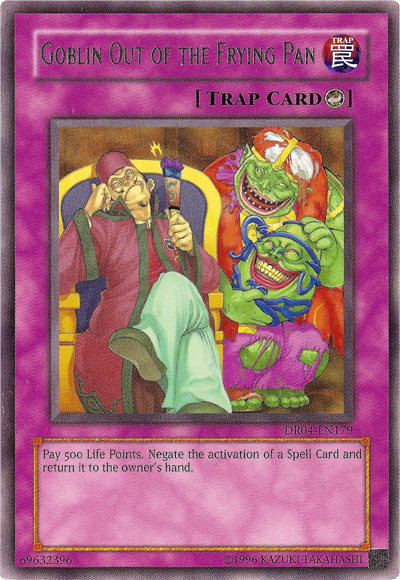 Goblin Out of the Frying Pan [DR04-EN179] Rare | Odin's Place