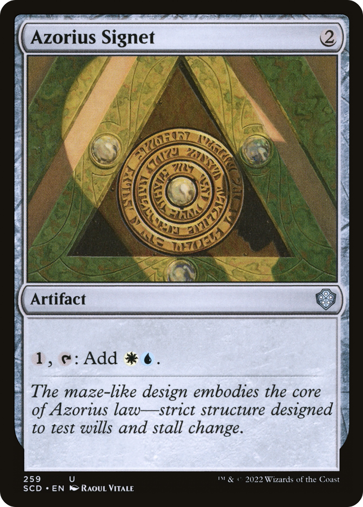 Azorius Signet [Starter Commander Decks] | Odin's Place