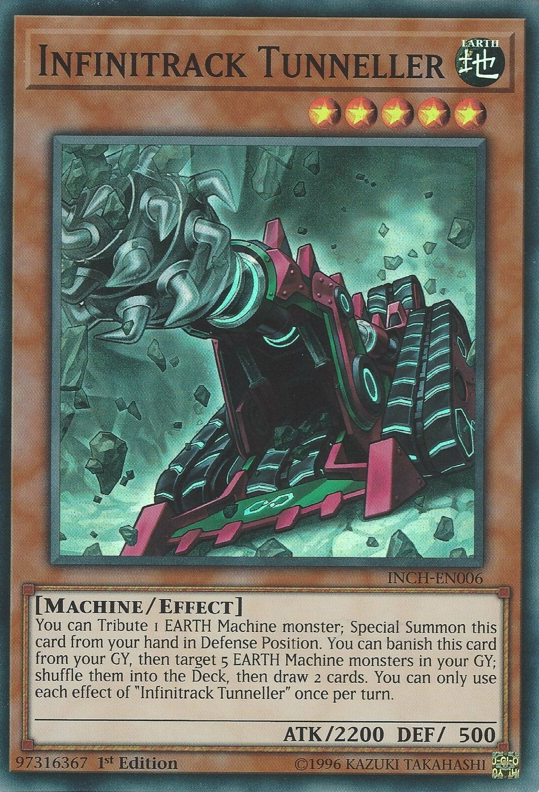 Infinitrack Tunneller [INCH-EN006] Super Rare | Odin's Place