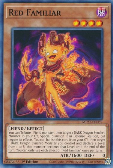 Red Familiar [MP21-EN052] Common | Odin's Place