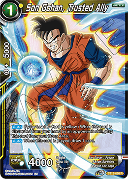Son Gohan, Trusted Ally (Rare) (BT13-098) [Supreme Rivalry] | Odin's Place