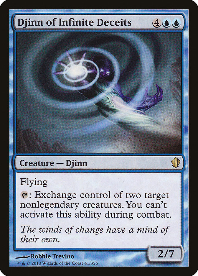 Djinn of Infinite Deceits (41) [Commander 2013] | Odin's Place