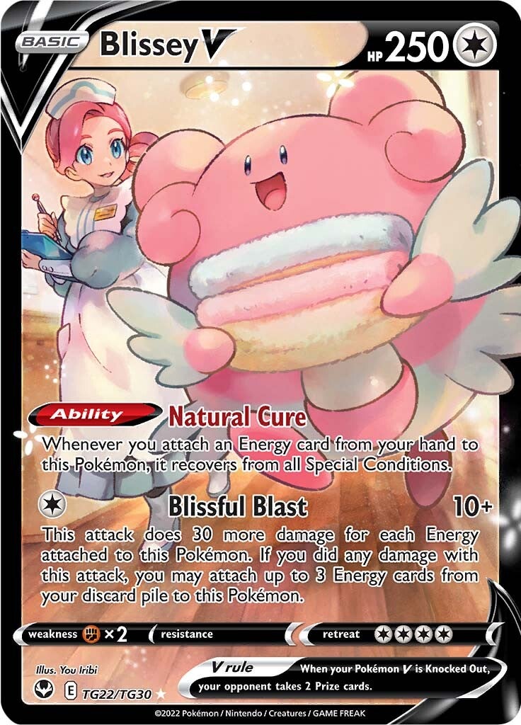 Blissey V (TG22/TG30) [Sword & Shield: Silver Tempest] | Odin's Place