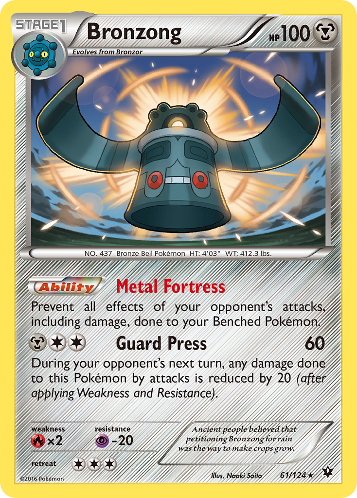 Bronzong (61/124) [XY: Fates Collide] | Odin's Place