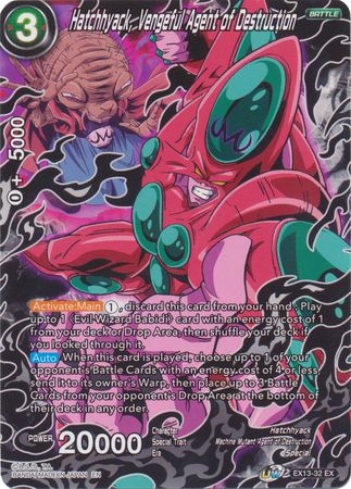 Hatchhyack, Vengeful Agent of Destruction (EX13-32) [Special Anniversary Set 2020] | Odin's Place