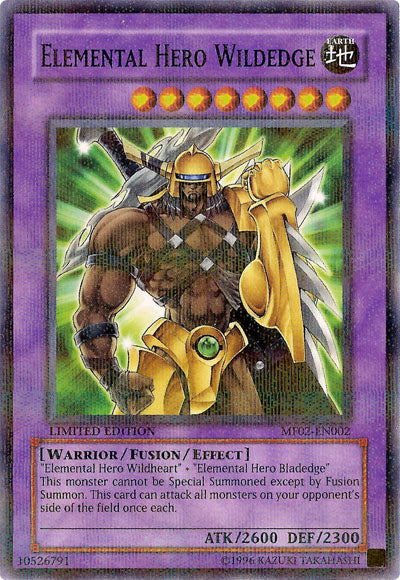 Elemental Hero Wildedge [MF02-EN002] Rare | Odin's Place