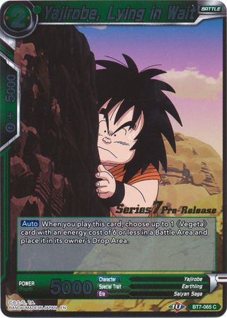 Yajirobe, Lying in Wait (BT7-065_PR) [Assault of the Saiyans Prerelease Promos] | Odin's Place