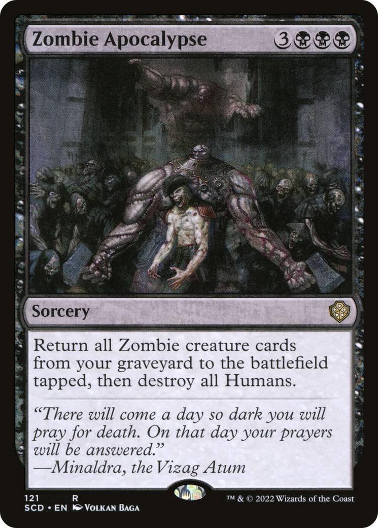 Zombie Apocalypse [Starter Commander Decks] | Odin's Place