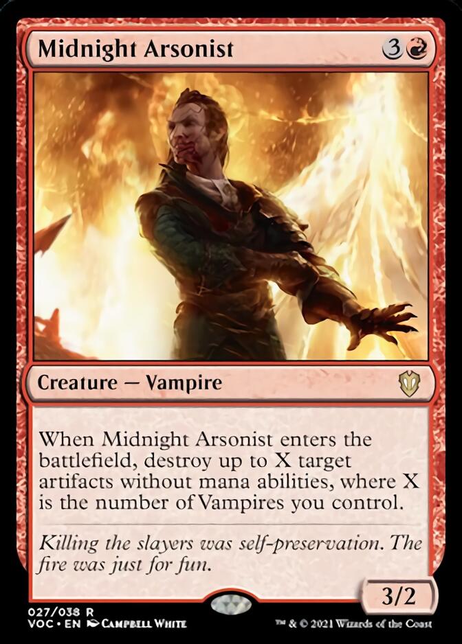 Midnight Arsonist [Innistrad: Crimson Vow Commander] | Odin's Place