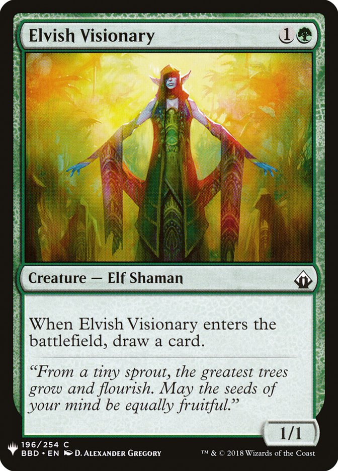 Elvish Visionary [Mystery Booster] | Odin's Place