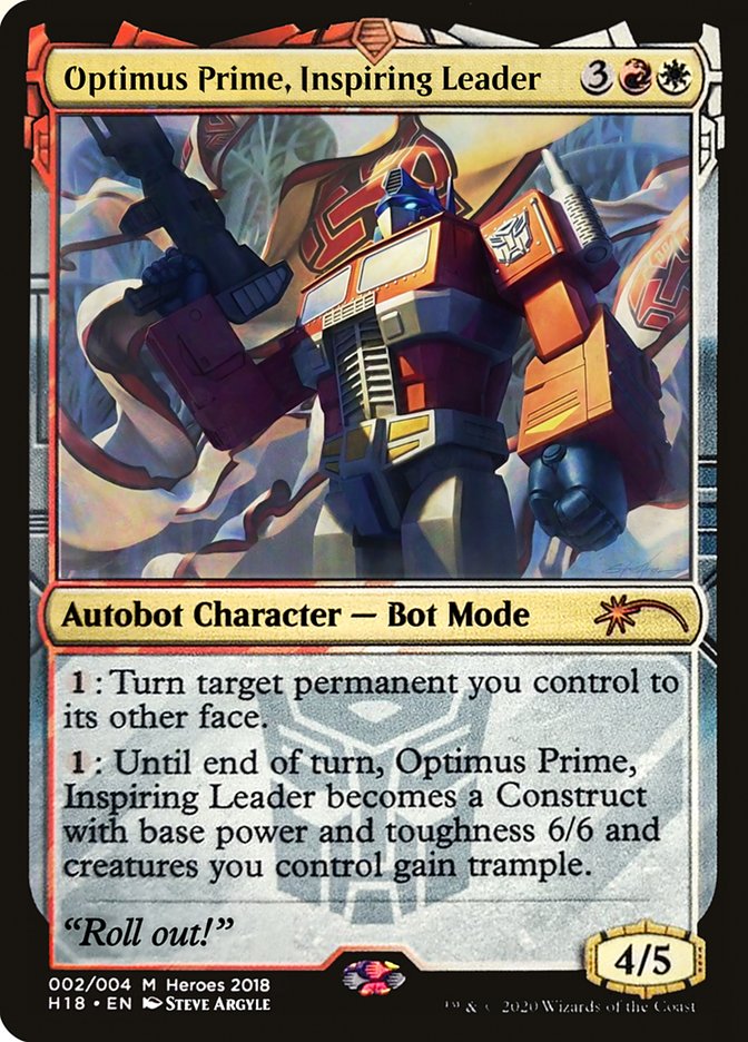 Optimus Prime, Inspiring Leader [Heroes of the Realm 2018] | Odin's Place