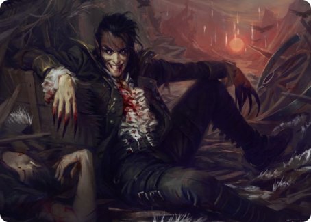 Arrogant Outlaw Art Card [Innistrad: Midnight Hunt Art Series] | Odin's Place