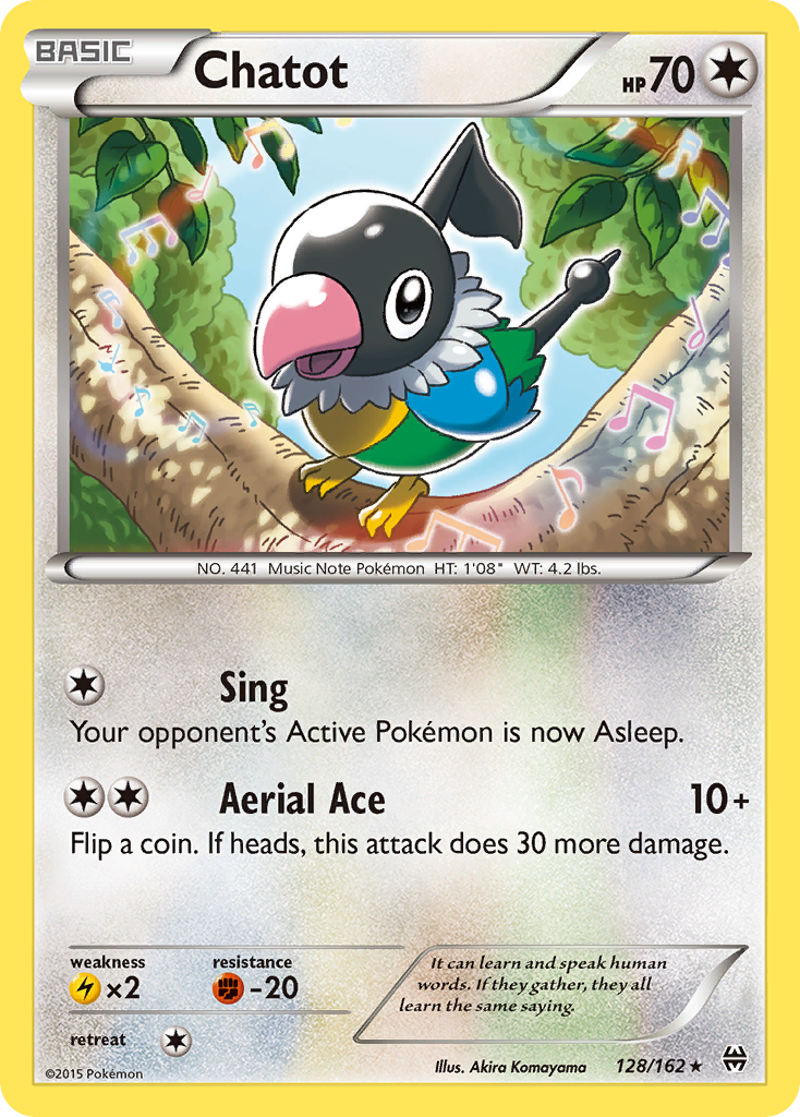 Chatot (128/162) [XY: BREAKthrough] | Odin's Place