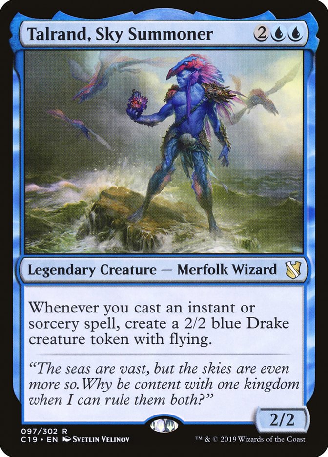 Talrand, Sky Summoner [Commander 2019] | Odin's Place