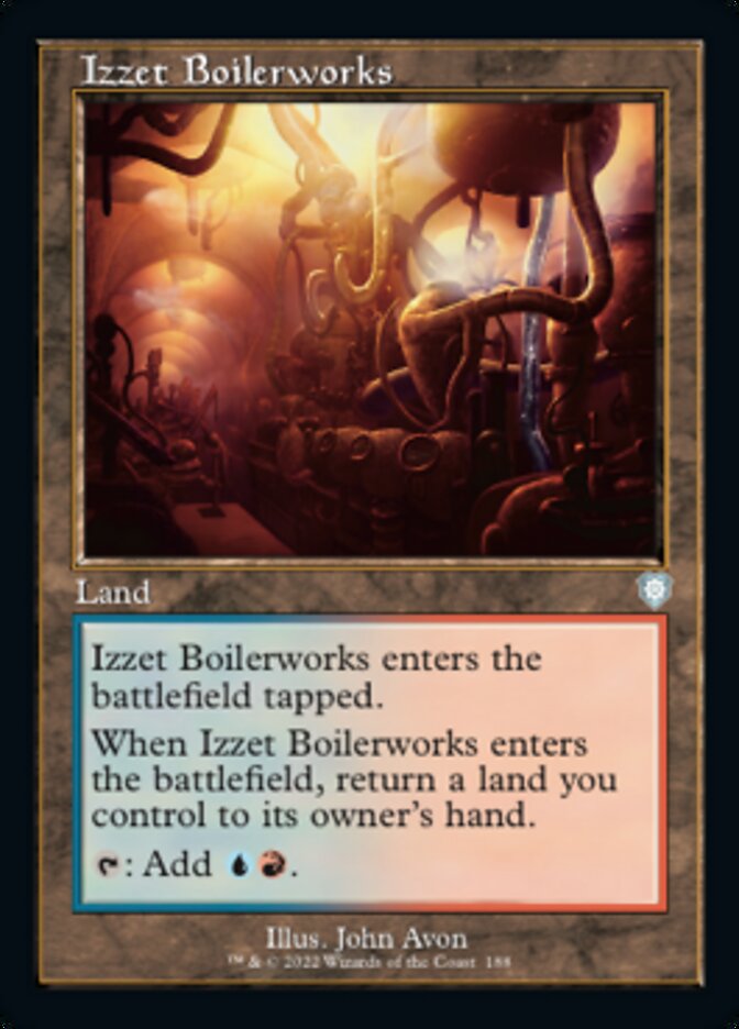 Izzet Boilerworks (Retro) [The Brothers' War Commander] | Odin's Place