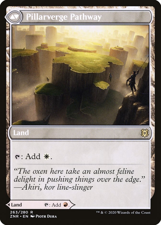 Needleverge Pathway // Pillarverge Pathway [Zendikar Rising] | Odin's Place