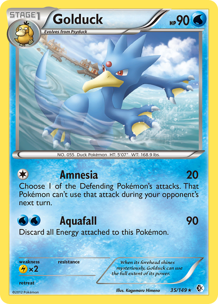 Golduck (35/149) [Black & White: Boundaries Crossed] | Odin's Place