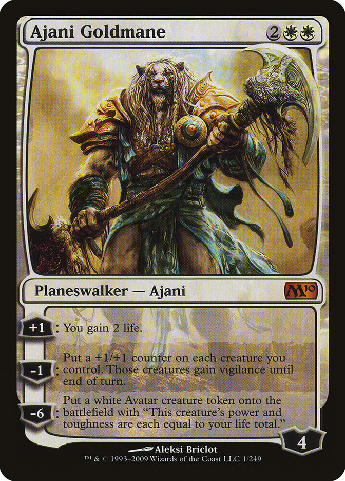 Ajani Goldmane (1) [Magic 2010] | Odin's Place