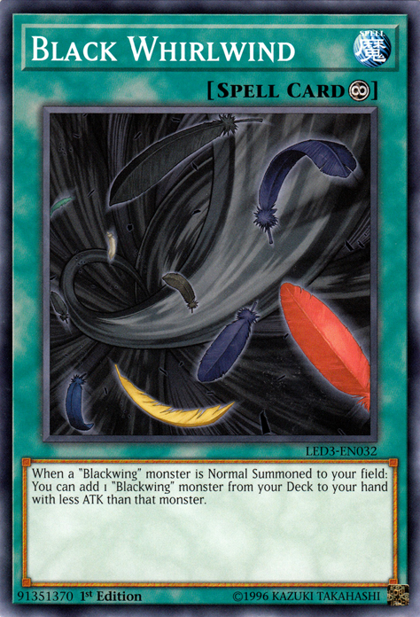 Black Whirlwind [LED3-EN032] Common | Odin's Place