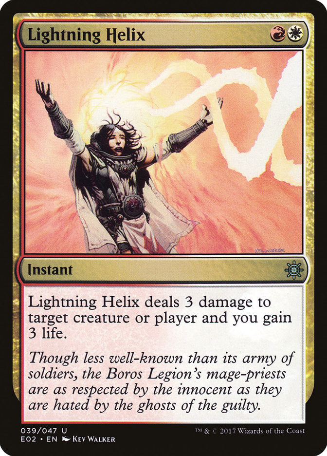 Lightning Helix (39) [Explorers of Ixalan] | Odin's Place