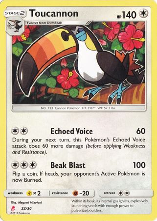 Toucannon (22/30) [Sun & Moon: Trainer Kit - Lycanroc] | Odin's Place