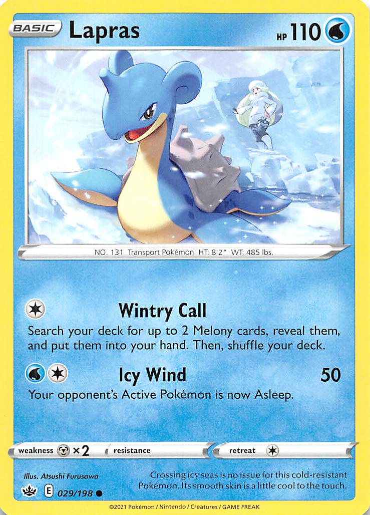 Lapras (029/198) [Sword & Shield: Chilling Reign] | Odin's Place