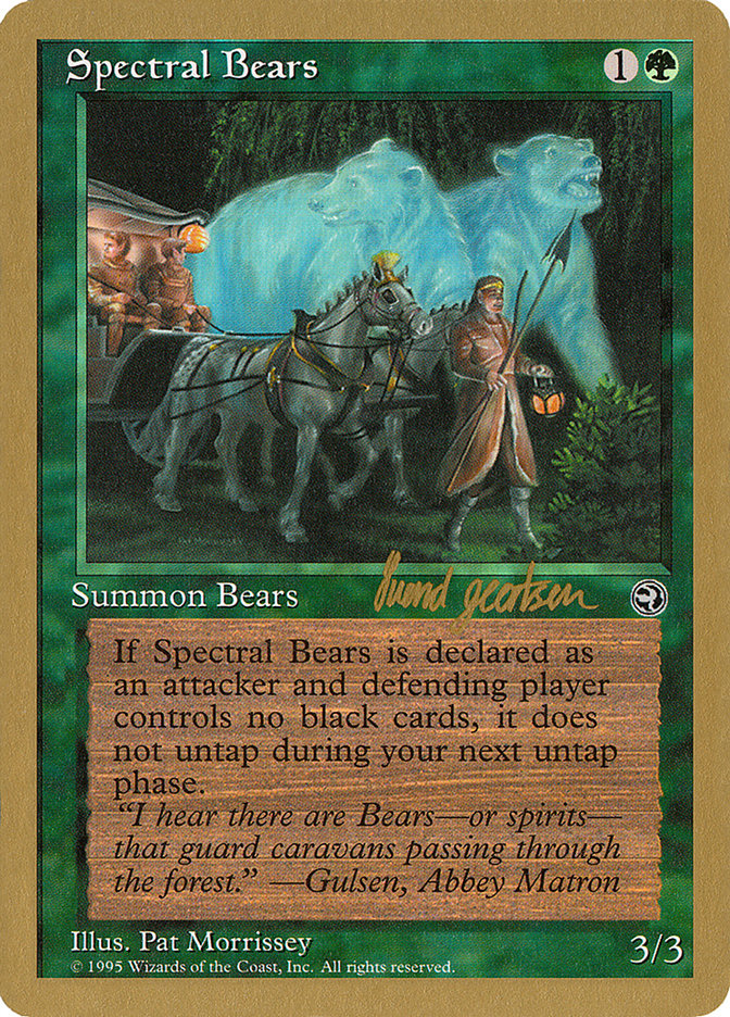 Spectral Bears (Svend Geertsen) [World Championship Decks 1997] | Odin's Place