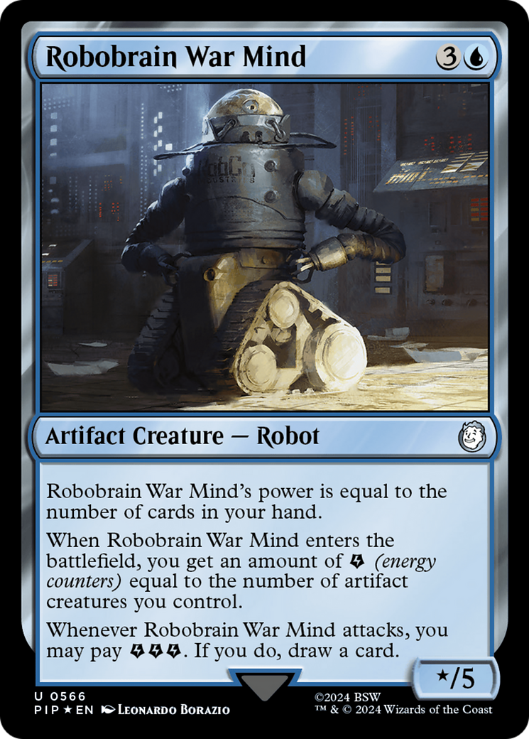 Robobrain War Mind (Surge Foil) [Fallout] | Odin's Place