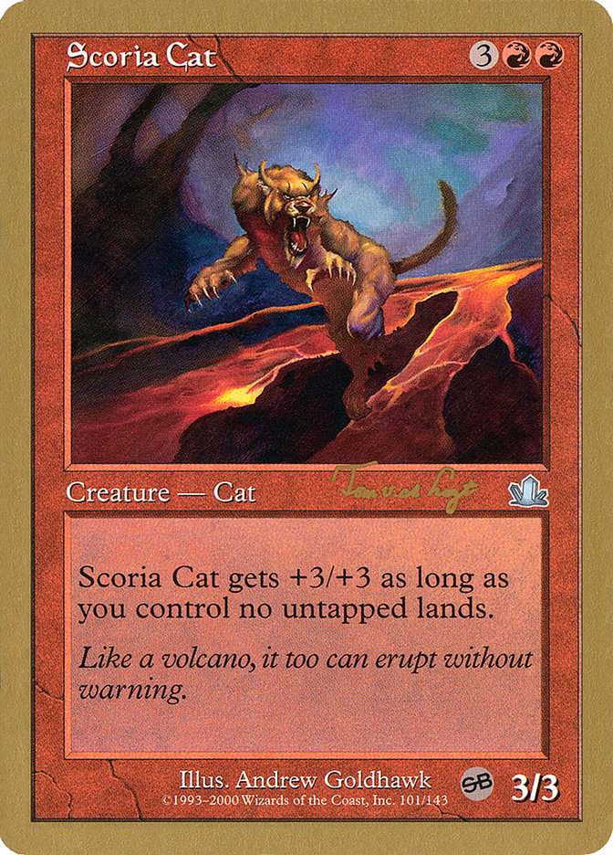 Scoria Cat (Tom van de Logt) (SB) [World Championship Decks 2001] | Odin's Place