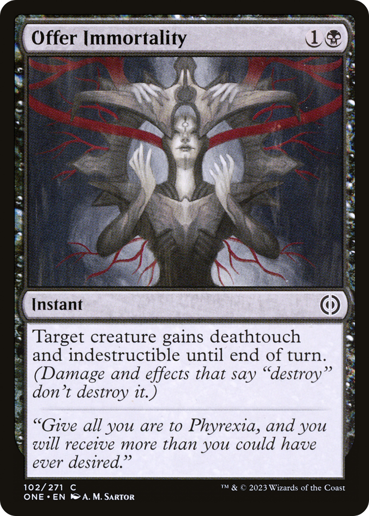 Offer Immortality [Phyrexia: All Will Be One] | Odin's Place