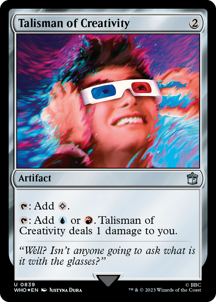 Talisman of Creativity (Surge Foil) [Doctor Who] | Odin's Place
