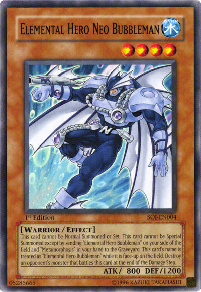 Elemental Hero Neo Bubbleman [SOI-EN004] Common | Odin's Place