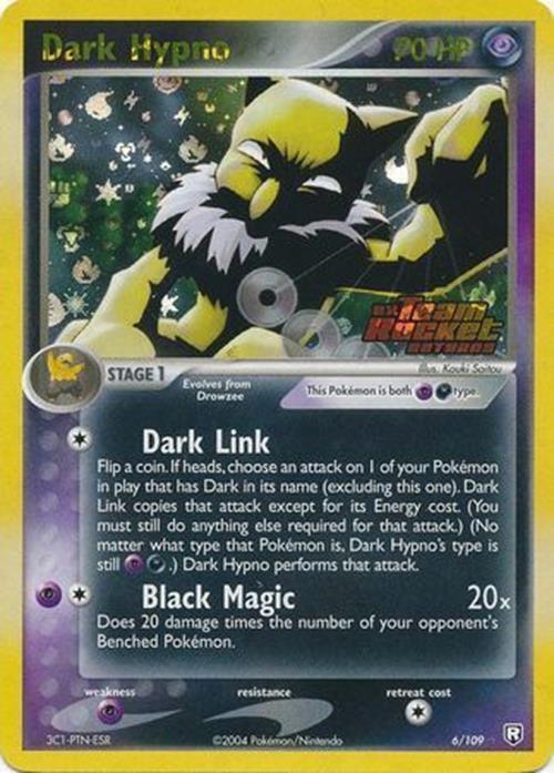Dark Hypno (6/109) (Stamped) [EX: Team Rocket Returns] | Odin's Place