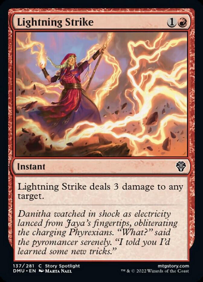 Lightning Strike [Dominaria United] | Odin's Place