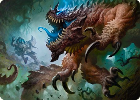 Basilisk Art Card [Dungeons & Dragons: Adventures in the Forgotten Realms Art Series] | Odin's Place