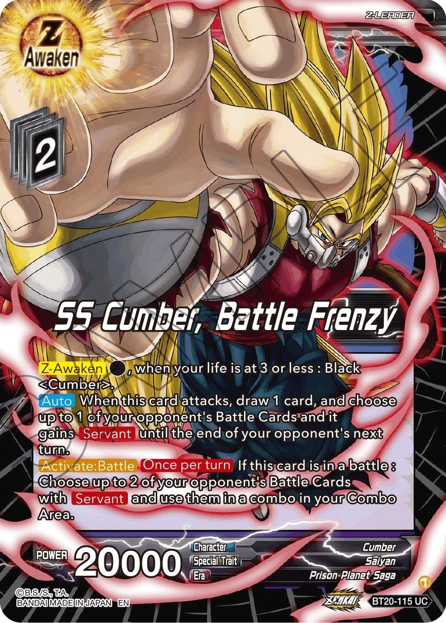 SS Cumber, Battle Frenzy (BT20-115) [Power Absorbed] | Odin's Place