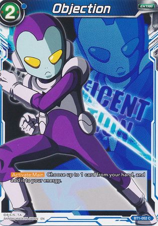 Objection (BT1-052) [Magnificent Collection Fusion Hero] | Odin's Place